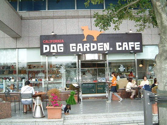 dog garden cafe