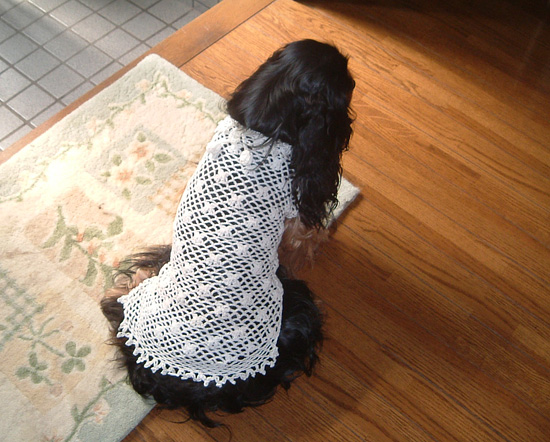 おばあちゃんの手編み