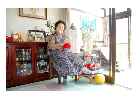おばあちゃんの手編みアルバム
